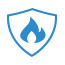 Fireproofed Fireproofed