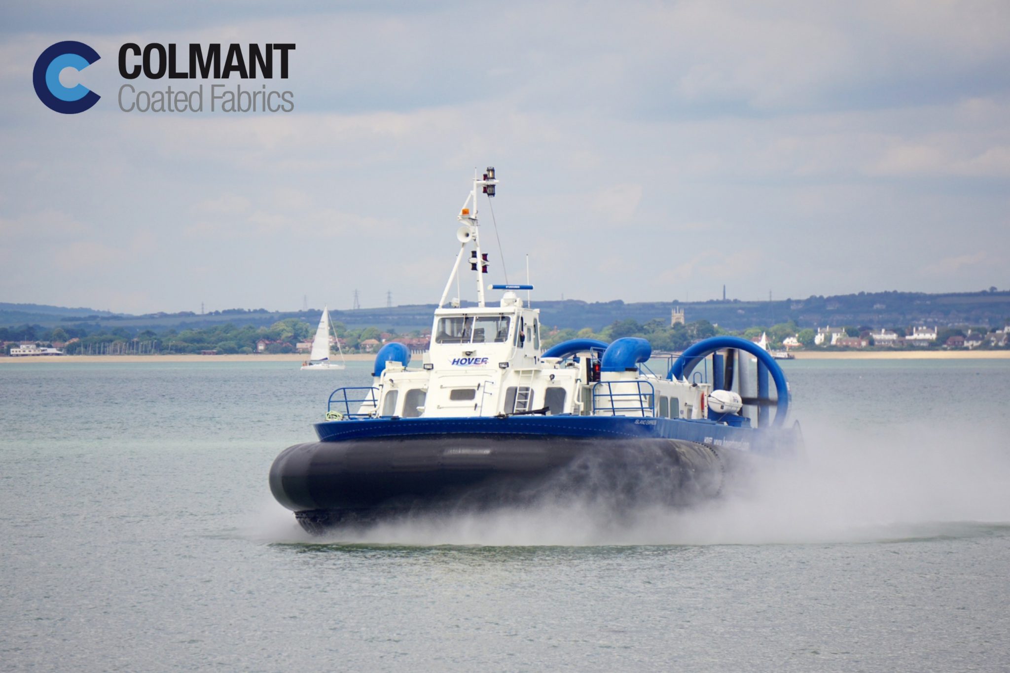 Hovercraft skirt and fingers fabric