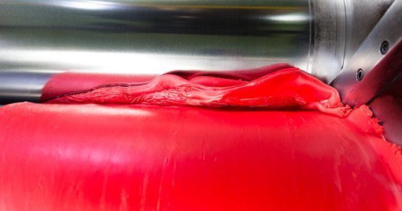 rubber coated fabrics - manufacturing process
